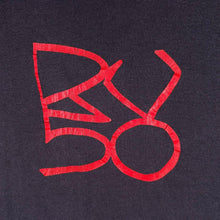 Load image into Gallery viewer, Vintage 80s Graphic T Shirt Single Stitch Faded Black Red Abstract USA