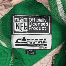 Load image into Gallery viewer, Vintage 90s Philadelphia Eagles NFL Campri Wool Varsity Bomber Jacket Green L XL