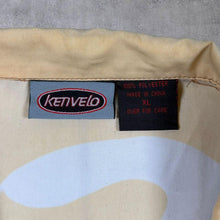Load image into Gallery viewer, Early 00's Kenvelo Hip Hop Y2K Cartoon Graphic Brown Yellow Short Sleeve Shirt