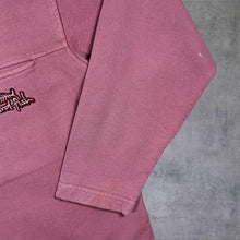 Load image into Gallery viewer, Vintage Weird Fish Washed Red Embroidered Mini Logo 1/4 Zip Sweatshirt