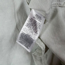 Load image into Gallery viewer, Polo Ralph Lauren White Short Sleeve Linen Silk Blend Balloon Sleeve Shirt