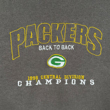 Load image into Gallery viewer, Vintage NFL Green Bay Packers "1996 Champions" Football Embroidered Khaki Sweatshirt