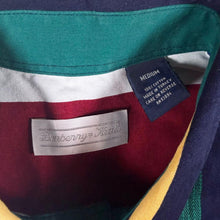 Load image into Gallery viewer, Vintage Donberry & Keats Shirt M Multicolour Colour Block Striped Short Sleeve Preppy