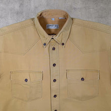 Load image into Gallery viewer, Vintage John F. Gee Cowboy Western Heavy Cotton Button-Down Short Sleeve Shirt