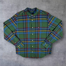 Load image into Gallery viewer, GANT Mens Shirt XL 43-44 Green Tartan Plaid Check Regular Fit Button Down