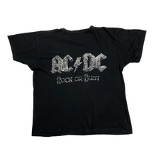 Load image into Gallery viewer, AC/DC “Rock Or Bust” Angus Graphic Spellout Hard Rock Band T-Shirt