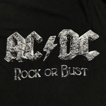 Load image into Gallery viewer, AC/DC “Rock Or Bust” Angus Graphic Spellout Hard Rock Band T-Shirt