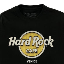 Load image into Gallery viewer, Hard Rock Cafe “Venice” Souvenir Spellout Graphic Black T-Shirt