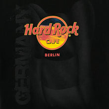 Load image into Gallery viewer, Hard Rock Cafe “Berlin” Souvenir Spellout Graphic Black T-Shirt