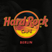 Load image into Gallery viewer, Hard Rock Cafe “Berlin” Souvenir Spellout Graphic Black T-Shirt