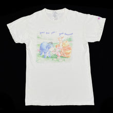 Load image into Gallery viewer, Disney SIMPLY POOH “Just For You” Winnie The Pooh Embroidered Spellout Graphic T-Shirt