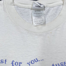 Load image into Gallery viewer, Disney SIMPLY POOH “Just For You” Winnie The Pooh Embroidered Spellout Graphic T-Shirt