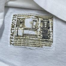 Load image into Gallery viewer, Zoo York “Crew NYC” Embroidered Patch Skater Spellout Graphic White T-Shirt