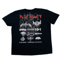 Load image into Gallery viewer, METAL ASSAULT (2015) Graphic Heavy Metal Music Band Festival Lineup T-Shirt