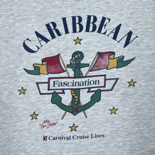 Load image into Gallery viewer, CARIBBEAN FASCINATION “Carnival Cruise Lines” Souvenir Spellout Graphic T-Shirt