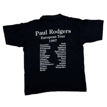 Load image into Gallery viewer, PAUL RODGERS “NOW European Tour 1997” Hard Rock Blues Rock Music Band T-Shirt