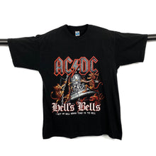 Load image into Gallery viewer, AC/DC “Hell’s Bells” Graphic Spellout Hard Rock Band T-Shirt