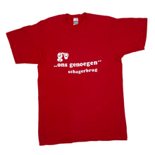 Load image into Gallery viewer, ONS GENOEGEN German Souvenir Spellout Graphic Single Stitch T-Shirt