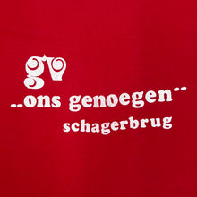 Load image into Gallery viewer, ONS GENOEGEN German Souvenir Spellout Graphic Single Stitch T-Shirt