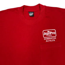 Load image into Gallery viewer, AGRIPRO SEEDS “Dominator Alfalfa” Sponsor Graphic Single Stitch Pocket T-Shirt