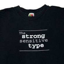 Load image into Gallery viewer, THE STRONG SENSITIVE TYPE “Powerplex” Sponsor Spellout Promo Graphic T-Shirt