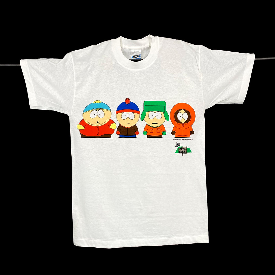 Vintage Screen Stars SOUTH PARK (1998) Cartman Kenny Stan Kyle Single Stitch T-Shirt