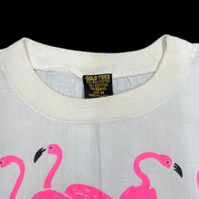 Load image into Gallery viewer, Vintage 80’s Gold Tees FLORIDA Neon Flamingo Souvenir Spellout Graphic T-Shirt