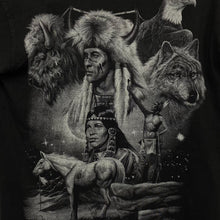 Load image into Gallery viewer, THUNDER PLUS Native American Wildlife Nature Graphic Hooded Long Sleeve T-Shirt