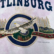 Load image into Gallery viewer, GATLINBURG Souvenir Spellout Graphic Tie Dye Single Stitch T-Shirt