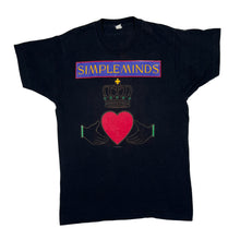 Load image into Gallery viewer, SIMPLE MINDS “European Tour 1989” Post Punk New Wave Band Single Stitch T-Shirt