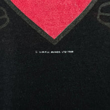 Load image into Gallery viewer, SIMPLE MINDS “European Tour 1989” Post Punk New Wave Band Single Stitch T-Shirt