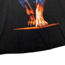 Load image into Gallery viewer, MC5 BOYC Gothic Wolf Animal Nature Graphic Distressed T-Shirt