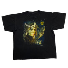 Load image into Gallery viewer, WILD Native American Wolf Nature Wildlife Graphic T-Shirt