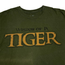 Load image into Gallery viewer, Busch Gardens “Wisdom Of A Tiger” Souvenir Animal Wildlife Graphic T-Shirt