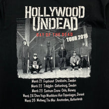 Load image into Gallery viewer, HOLLYWOOD UNDEAD “Day Of The Dead Tour 2016” Rap Rock Nu Metal Band T-Shirt