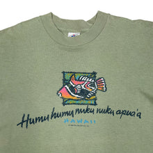 Load image into Gallery viewer, HUMU HUMU NUKU NUKU APUA’A “Hawaii” USA Souvenir Graphic Single Stitch T-Shirt