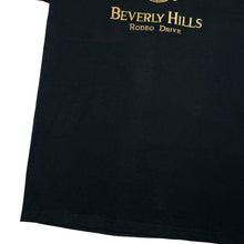 Load image into Gallery viewer, Jerzees BEVERLY HILLS “Rodeo Drive” Embroidered Souvenir Spellout Graphic T-Shirt