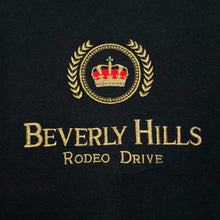 Load image into Gallery viewer, Jerzees BEVERLY HILLS “Rodeo Drive” Embroidered Souvenir Spellout Graphic T-Shirt
