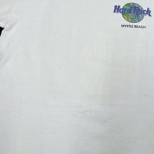 Load image into Gallery viewer, HARD ROCK CAFE “Myrtle Beach” Egyptian Hieroglyphics Souvenir Spellout Graphic T-Shirt