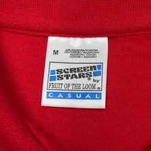 Load image into Gallery viewer, Vintage 90’s Screen Stars FERRARI Motorsports Spellout Graphic Polo Shirt