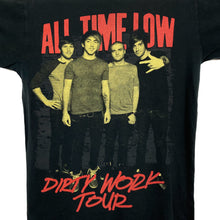 Load image into Gallery viewer, ALL TIME LOW “Dirty Work Tour 2011” Graphic Pop Punk Band T-Shirt