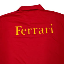 Load image into Gallery viewer, Vintage 90’s Screen Stars FERRARI Motorsports Spellout Graphic Polo Shirt