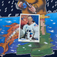 Load image into Gallery viewer, THE HAPPY FISHERMAN Novelty Souvenir Cartoon Fishing Spellout Graphic T-Shirt