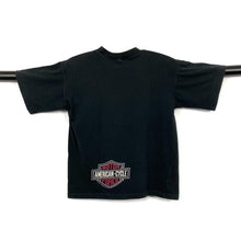 Load image into Gallery viewer, AMERICAN-CYCLE MOTOR FORCE “Heritage Softail” Biker Graphic Spellout T-Shirt