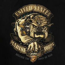 Load image into Gallery viewer, USMC MARINES "Release The Dogs Of War" Military Graphic T-Shirt