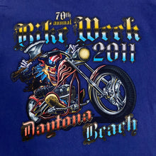 Load image into Gallery viewer, BIKE WEEK 2011 "Daytona Beach" Gothic Biker T-Shirt