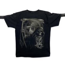 Load image into Gallery viewer, HERO BUFF Gothic Fantasy Horror Grim Reaper Skeleton Skull Graphic T-Shirt