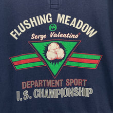 Load image into Gallery viewer, FLUSHING MEADOW “Serge Valentino” U.S. Championship 1/4 Button Sweatshirt