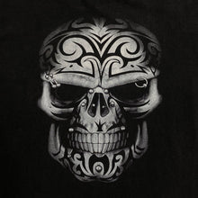 Load image into Gallery viewer, D-ART Gothic Tribal Skull Graphic T-Shirt