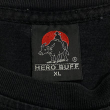 Load image into Gallery viewer, HERO BUFF Gothic Flaming Skull Graphic T-Shirt